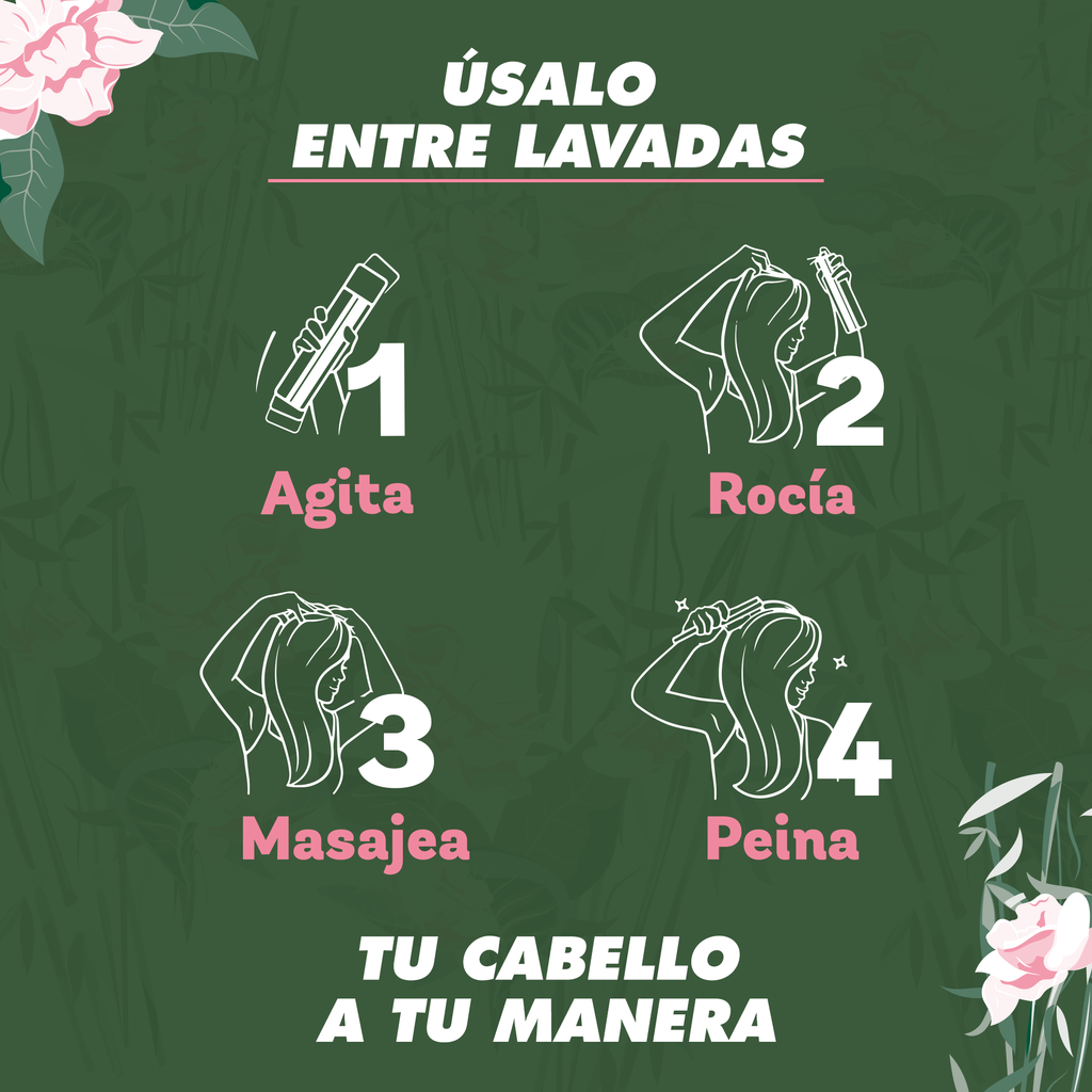 Shampoo en Seco Batiste Naturally Bamboo Fibre & Gardenia 200 ml