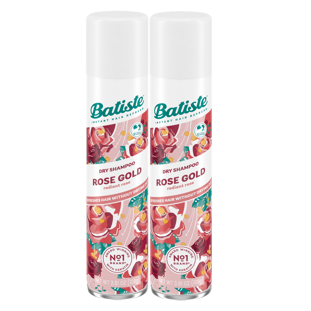 Shampoo en Seco Batiste Pack 2 Batiste Rose Gold 200ml c/u