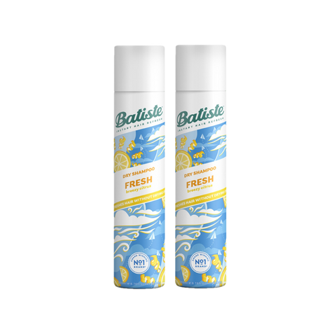 Shampoo en Seco Batiste Pack 2 Batiste Fresh 200ml